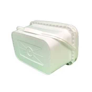 Customizable 8L Square Plastic Bucket for Packaging 2 Gallon Square Pail in Yellow