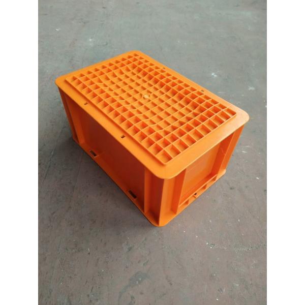 Orange Color Euro Stacking Containers 300*200 mm / Stackable Plastic Storage Containers