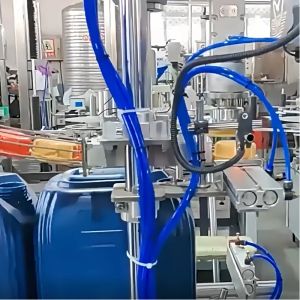 Continuous Automatic Capping Machine 750W Automatic Capping Equipment