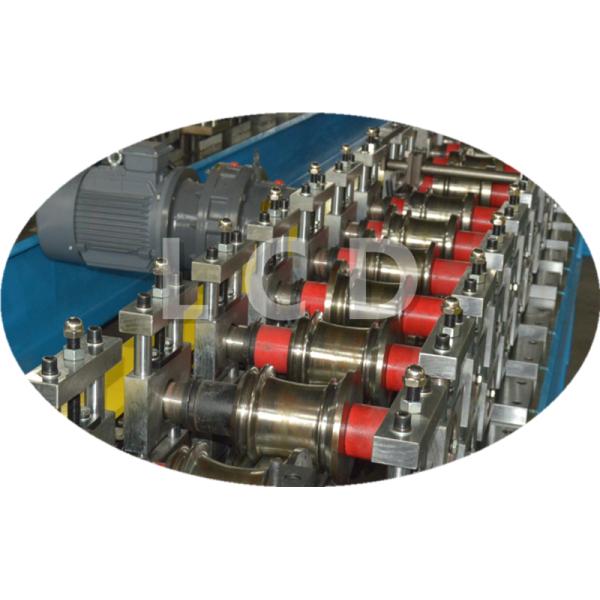 8T Weight Rolling Shutter Making Machine , Rolling Shutter Roll Forming Machine New Design