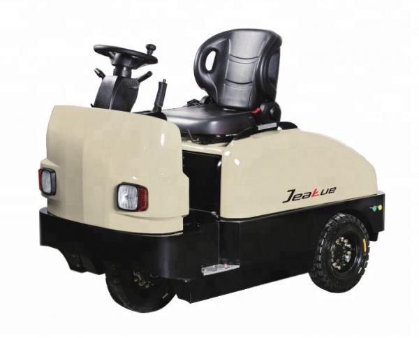 Quality 2 Ton / 6 Ton Electric Tug Tow Tractor Waterproof Low Gravity Center Seated Type for sale