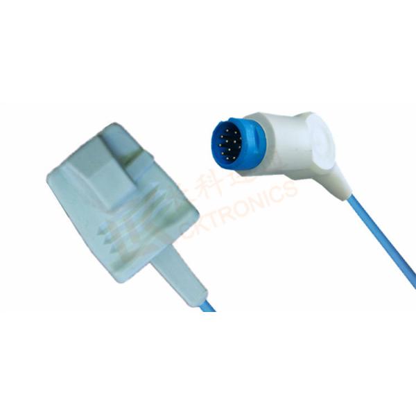 Mindray Spo2 Probe Sensor 12 Pin Reusable SpO2 Sensor Adult Silicone Soft Tip