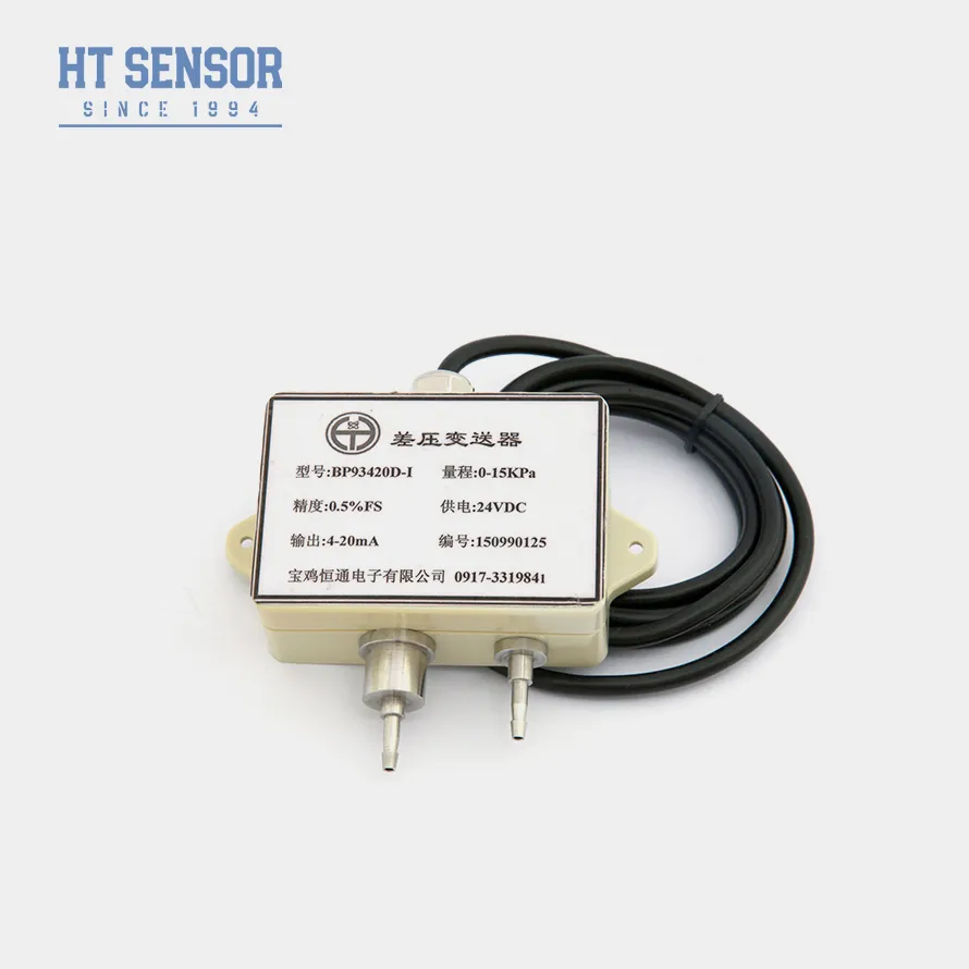 BP93420D-I 500pa Plastic Housing Micro Differential Pressure Sensor Wind Differential Pressure Transmitter