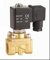 China Mini 1/4＂Water Solenoid Valve Two Way Electric Water Valve Semi Direct Acting on sale