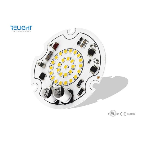 AC 120 V Flicker Free Round Module with 9 W CRI 90 and 95 Lm / W