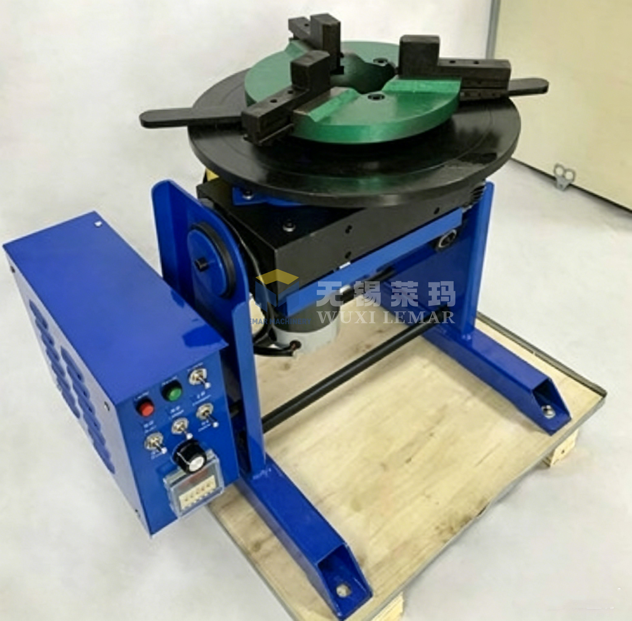 50KG Welding Positioner Small Rotary Tilt Welding Turntable for Flange Pipe Fitting