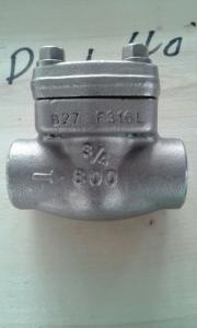 China API602 Forged Lift NRV Check Valve For Water Drainage System on sale