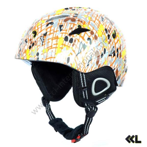 EN1077/B Certified PC In-molding Ski Helmet for Snowboarding SKI-01