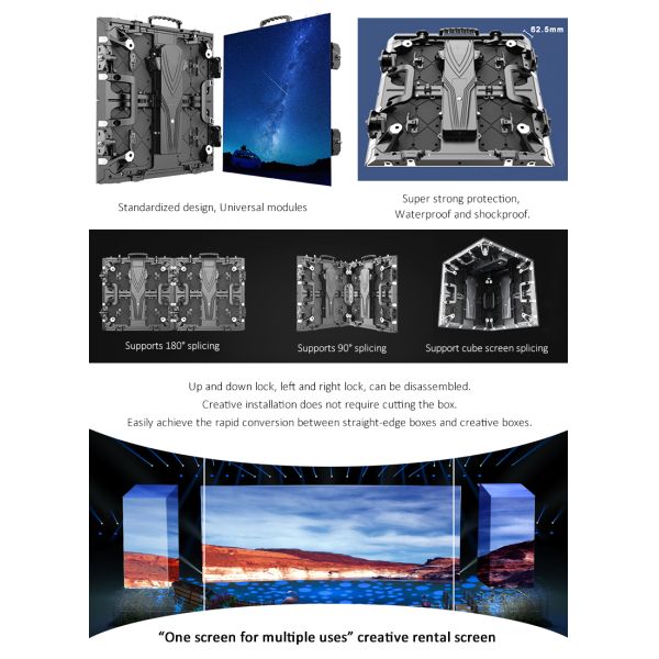 Stage Background LED Panel Outdoor Event Concert LED Screen