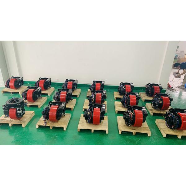 Load 5000kg Planetary Reduction Heavy Duty Robot Wheels Motor Drive Wheel For AGV