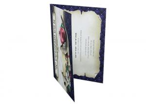 China Artwork Greeting Card Recordable Sound Module Custom CMYK Printing For Birthday on sale