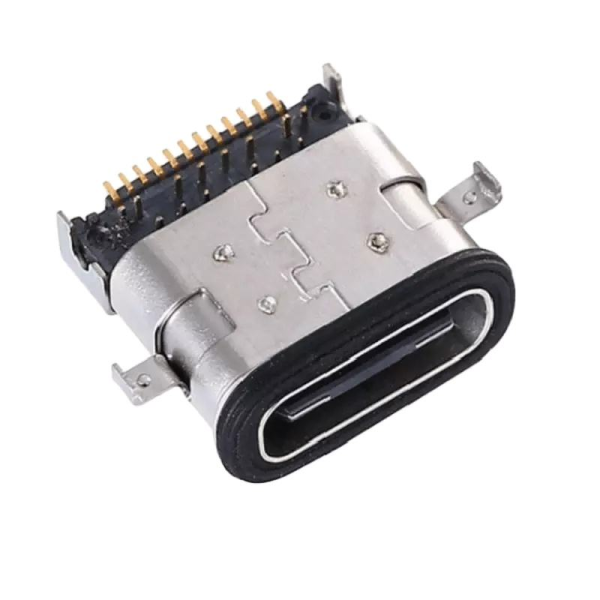 USB Type C 16pin Connector IP67 Waterproof Mid Mount 3.0 SMT Through Hole Vertical