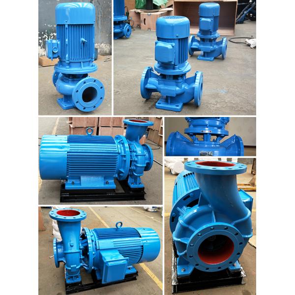 Pipeline Centrifugal Water Pump Energy Saving , Water Supply Booster Pump