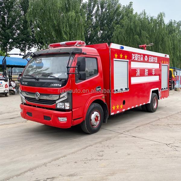 Factory DFAC DongFeng 8 Ton Fire Rescue Fighting Water Fire Truck
