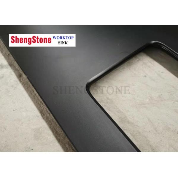 Black Color Epoxy Resin Sheet For Laboratory Furniture Size 3000x1600 Thickness 19MM Matt Finish