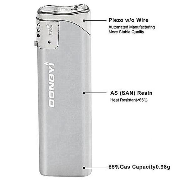 Dy-069 Wholesale High Quality Unique Electronic Cr Flip Plastic Lighter