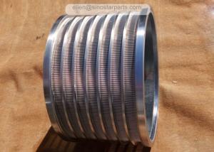 Buy cheap Paper mill wedge wire stainless steel slotted pressure screen basket product