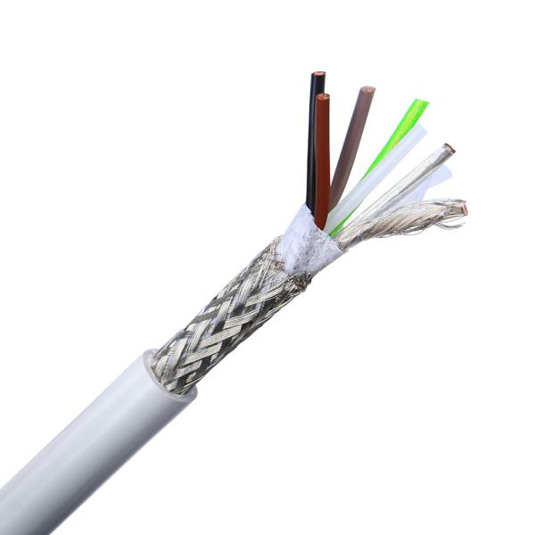 Power Station Soft Bare Copper NBR Jacket Lead Wire Shielded Power Cable Equipment Installation Cable