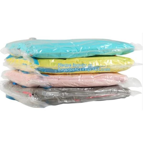 vacuum space bag with hanger, canvas vacuum bag for bedding, vacuum storage bag for home storage, bagplastics, pacrite