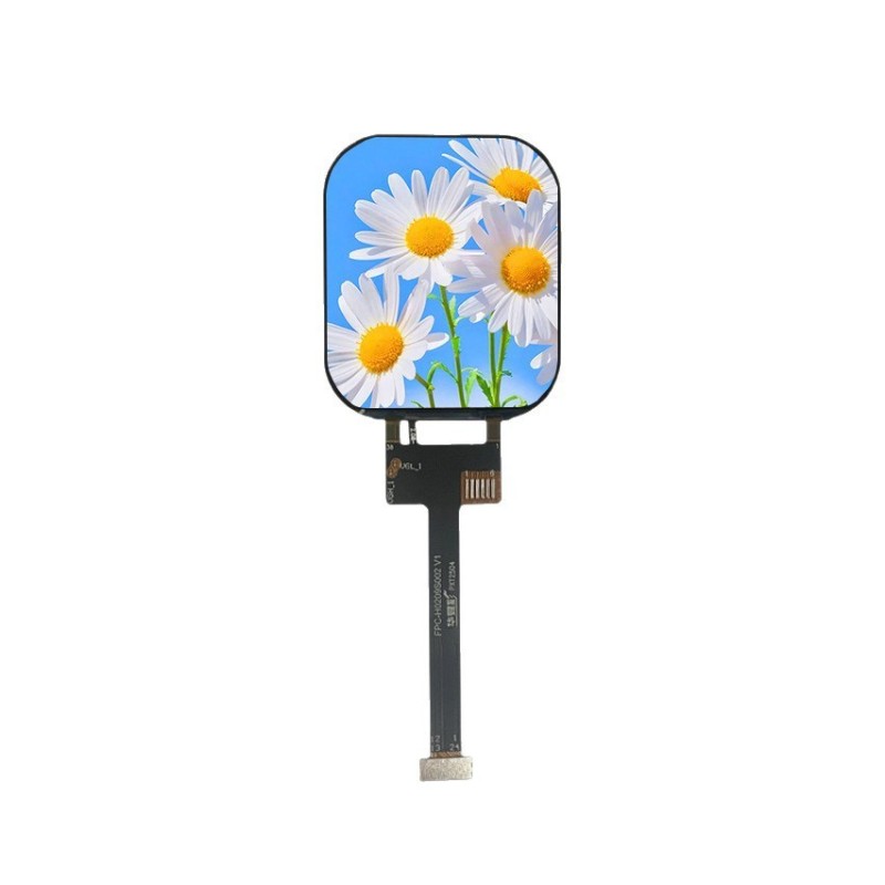 2.09 Inch Square TFT Display Module with 320*375 Resolution and QSPI Interface