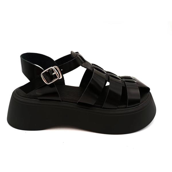 Lightweight Round Toe Platform Shoes Rubber Outsole Material For Female