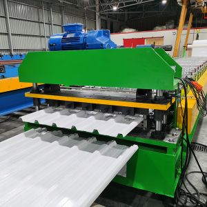 380V 50Hz Roof Sheet Making Machine Panel Roll Forming