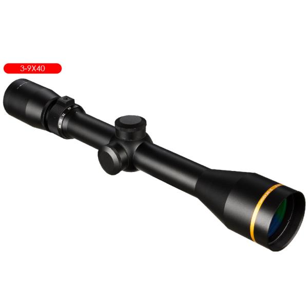 Black Air Rifle Scope Optical Sight 3-9x40 Retractable With Base