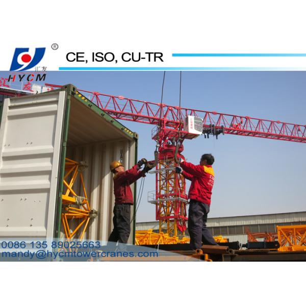 Best Price 50m Freestanding 12tons Inverter Topless Tower Crane for Sale