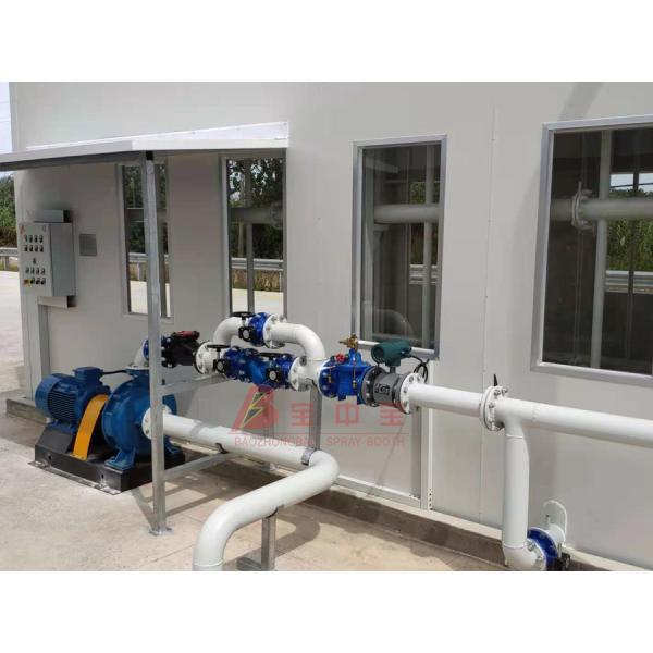 Raining Test Booth For Mini Bus High Pressure Water Leackage Inspection Room