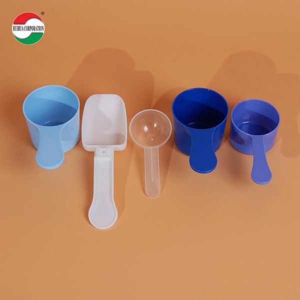 Factory Supply Eco-Friendly Protein Powder Scoop Food Grade PP Measuring Spoon Custom Logo White Plastic