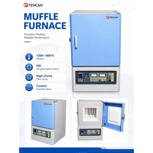 1700°C Lab Sintering Furnace Muffle Furnace for Ceramic Sintering and Thermal Processing