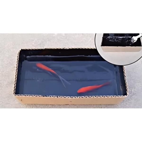 Emulsified Asphalt Water Based Polymers Fluid Applied Roofing Membrane 2 Mm Crack Bridging Ability