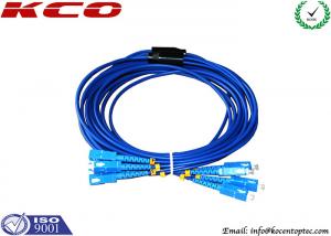SC to SC Fiber Optic Patch Cord Rodent Proof Armoured Cable Jumper
