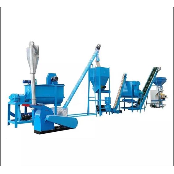 Animal poultry livestock cattle chicken Feed Pellet Production Line
