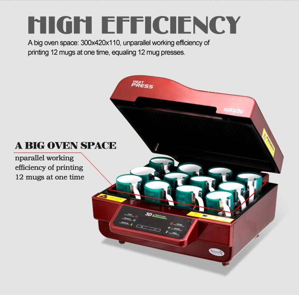 3d sublimation vacuum heat press