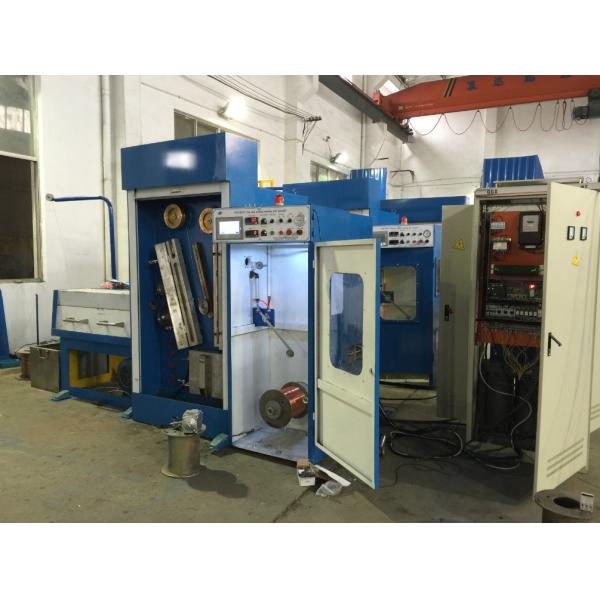 Small 24DWT High Speed Wire Drawing Machine 1500m/min Air Pressure Auto Adjust