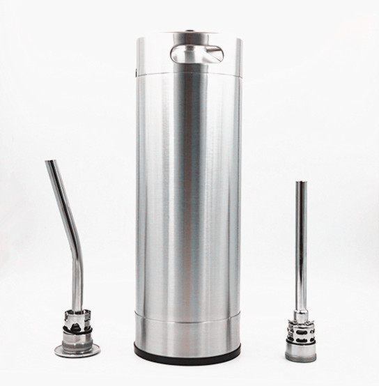 Single Wall 10L Craft Beer Mini Keg Flat Bottom Big Mouth