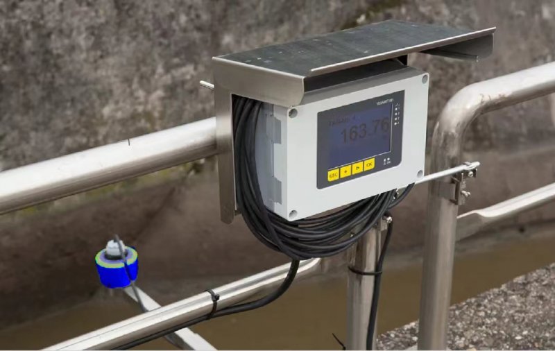 Compact Radar Water Level Transmitter Threaded-mounted 35m 4-20mA