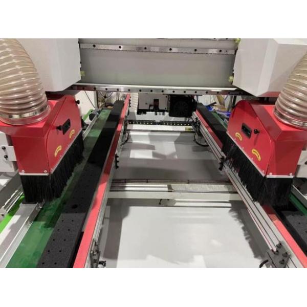 Through Feed CNC Door Four-Side Cutter Center For Door Squaring