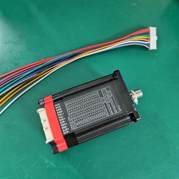 Integrated stepper motor driver SY57STH76-5004B open-loop 2-phase 57mm stepper motor with 8mm slotted shaft