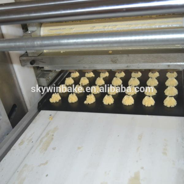 Multi - Function 400 MM Tray Type Automatic Cookie Machine Easy To Disassembly