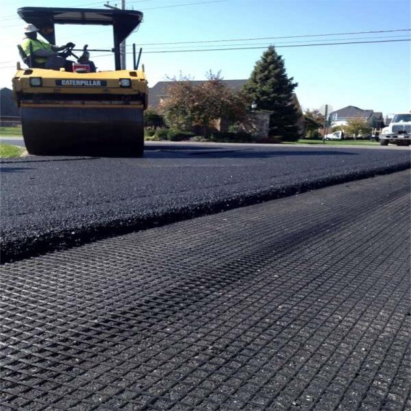 Reinforced Soil Reinforcement Geogrid In Road Construction 100kn