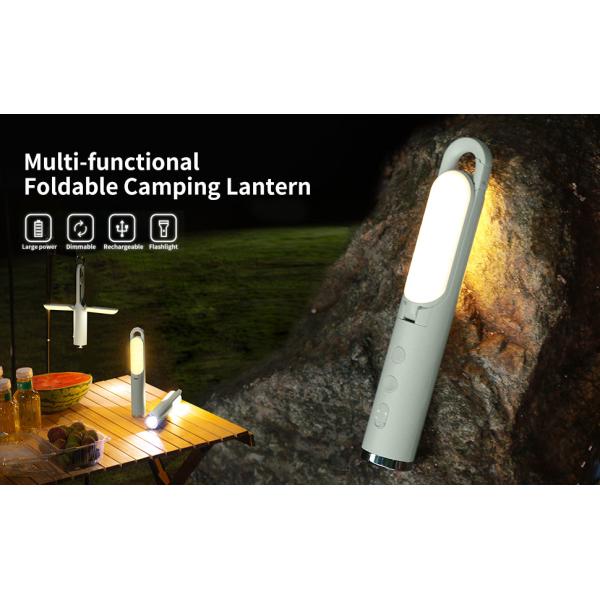 2 In 1 LED Night Light 500LM Folding Camping Light Multifunctional