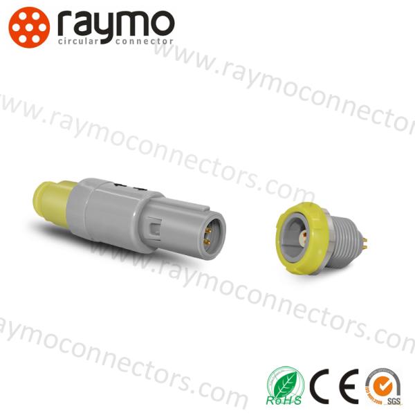 10-Pin Male Solder IP68 Waterproof Circular Connector Brass Housing