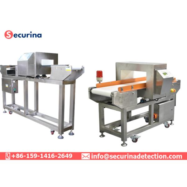 Anti Corrosion Belt Food Grade Metal Detectors 150mm Detection Standard Height