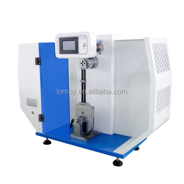 ISO 20126 ASTM D256 Charpy Impact Resistance Test Machine for Toothbrush Plastic Test