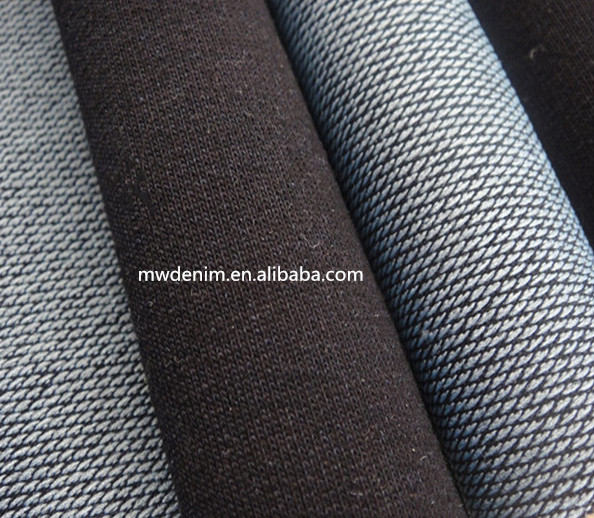 cotton polyester knit denim for jeans/pants/garment