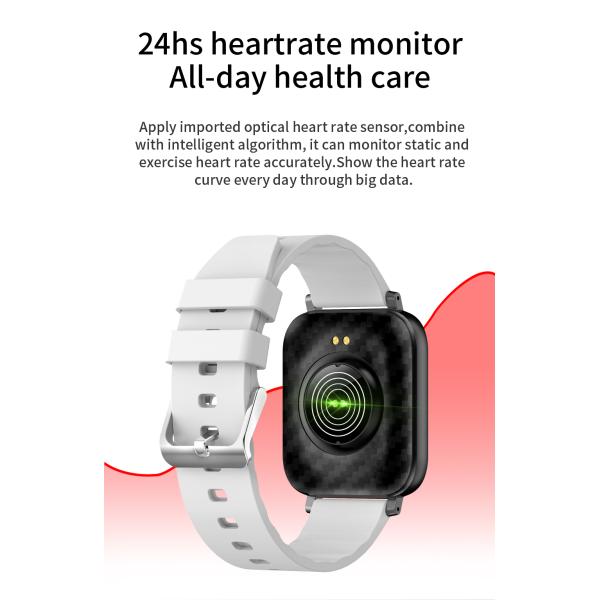 Stylish SPO2 Heart Rate Monitor Smartwatch