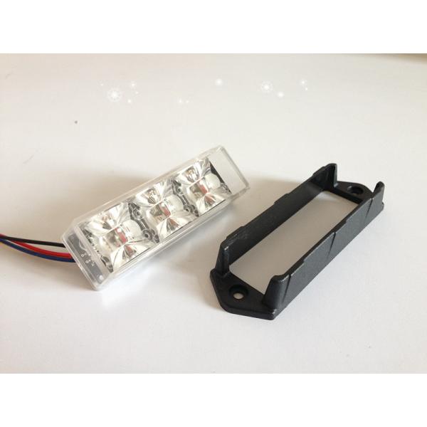 VS-938D DUAL COLOR LED Surface Mounting grill light, 6*3W each LED, 17 patterns car LED warning head lights