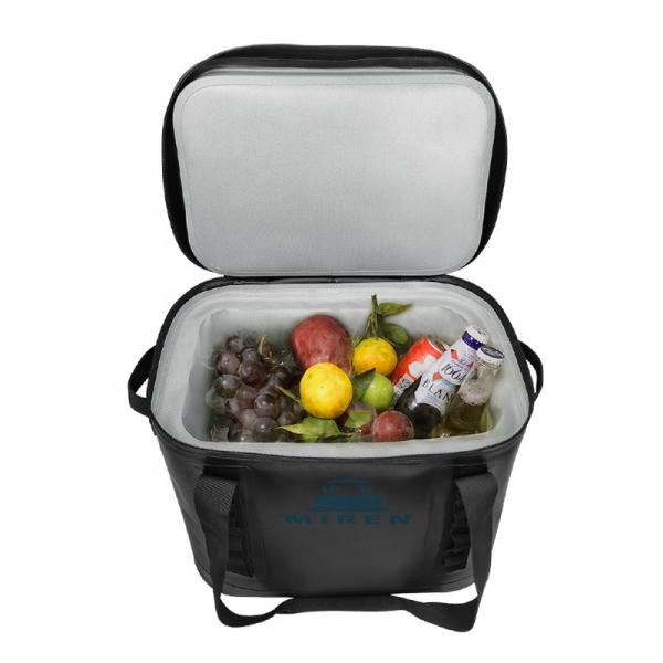 Multipurpose 20 Litre Black Cooler Bag Lightweight For Outdoor Activity